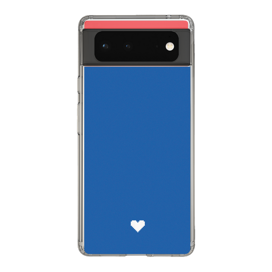 Slim Protection Case［ Original - Favorite Color Heart - Blue ］