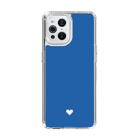 Slim Protection Case［ Original - Favorite Color Heart - Blue ］
