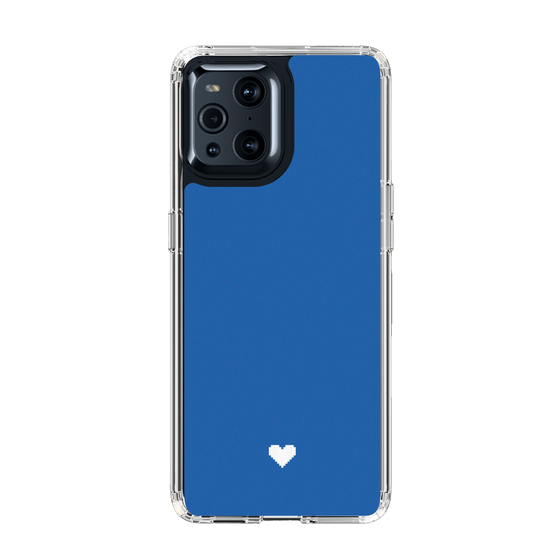 Slim Protection Case［ Original - Favorite Color Heart - Blue ］