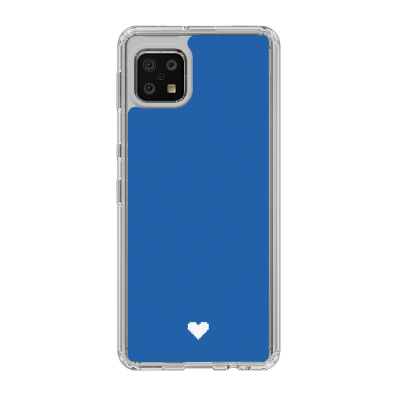 Slim Protection Case［ Original - Favorite Color Heart - Blue ］