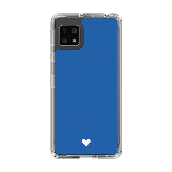 Slim Protection Case［ Original - Favorite Color Heart - Blue ］