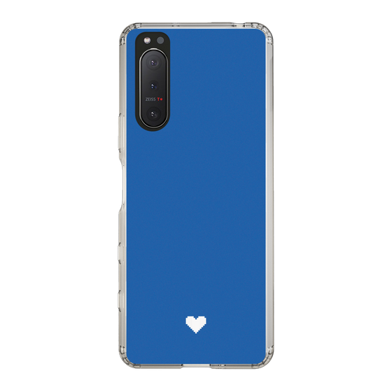 Slim Protection Case［ Original - Favorite Color Heart - Blue ］
