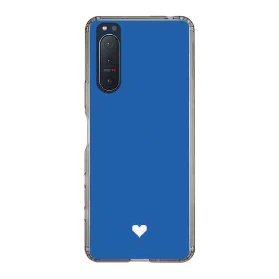 Slim Protection Case［ Original - Favorite Color Heart - Blue ］