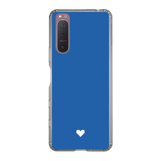 Slim Protection Case［ Original - Favorite Color Heart - Blue ］