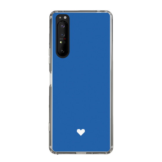 Slim Protection Case［ Original - Favorite Color Heart - Blue ］