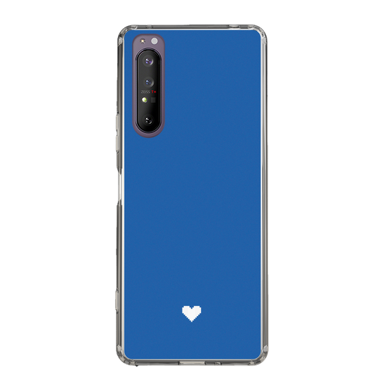 Slim Protection Case［ Original - Favorite Color Heart - Blue ］