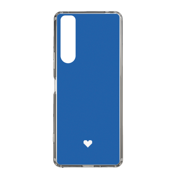 Slim Protection Case［ Original - Favorite Color Heart - Blue ］