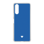 Slim Protection Case［ Original - Favorite Color Heart - Blue ］