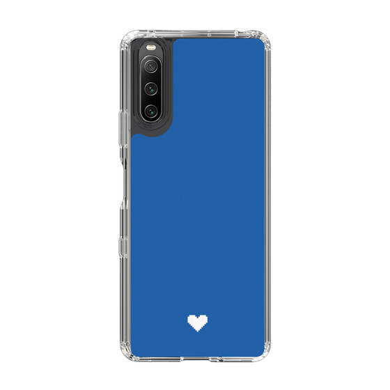 Slim Protection Case［ Original - Favorite Color Heart - Blue ］