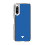 Slim Protection Case［ Original - Favorite Color Heart - Blue ］