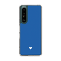 Slim Protection Case［ Original - Favorite Color Heart - Blue ］