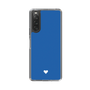 Slim Protection Case［ Original - Favorite Color Heart - Blue ］
