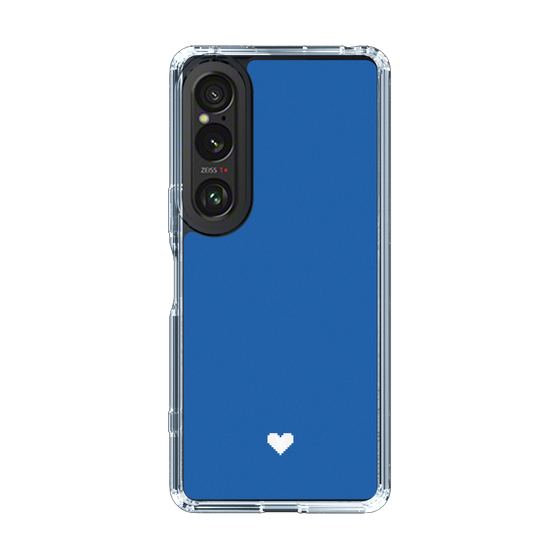 Slim Protection Case［ Original - Favorite Color Heart - Blue ］