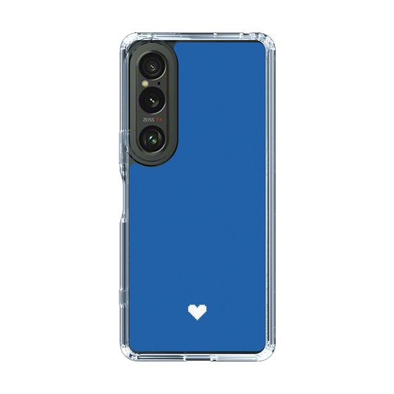 Slim Protection Case［ Original - Favorite Color Heart - Blue ］