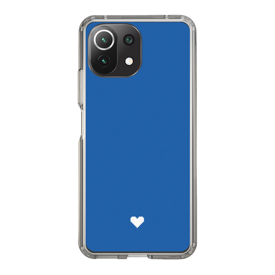 Slim Protection Case［ Original - Favorite Color Heart - Blue ］