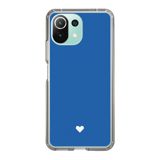 Slim Protection Case［ Original - Favorite Color Heart - Blue ］