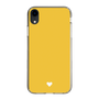 Slim Protection Case［ Original - Favorite Color Heart - Yellow ］
