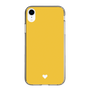 Slim Protection Case［ Original - Favorite Color Heart - Yellow ］