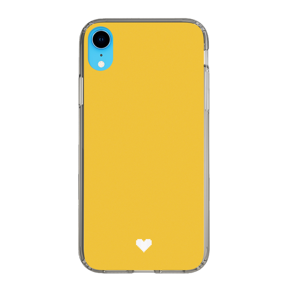 Slim Protection Case［ Original - Favorite Color Heart - Yellow ］