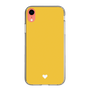 Slim Protection Case［ Original - Favorite Color Heart - Yellow ］