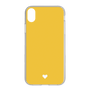 Slim Protection Case［ Original - Favorite Color Heart - Yellow ］