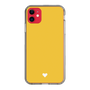 Slim Protection Case［ Original - Favorite Color Heart - Yellow ］