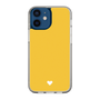 Slim Protection Case［ Original - Favorite Color Heart - Yellow ］