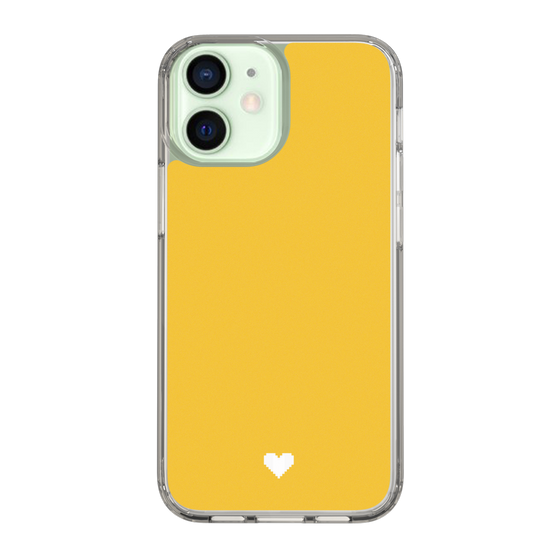 Slim Protection Case［ Original - Favorite Color Heart - Yellow ］