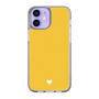 Slim Protection Case［ Original - Favorite Color Heart - Yellow ］
