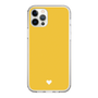 Slim Protection Case［ Original - Favorite Color Heart - Yellow ］