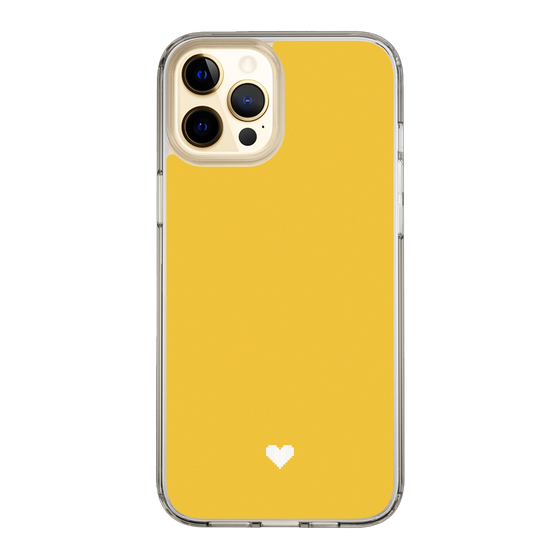 Slim Protection Case［ Original - Favorite Color Heart - Yellow ］
