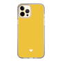 Slim Protection Case［ Original - Favorite Color Heart - Yellow ］