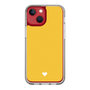 Slim Protection Case［ Original - Favorite Color Heart - Yellow ］