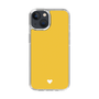 Slim Protection Case［ Original - Favorite Color Heart - Yellow ］
