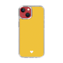 Slim Protection Case［ Original - Favorite Color Heart - Yellow ］
