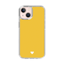 Slim Protection Case［ Original - Favorite Color Heart - Yellow ］
