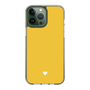 Slim Protection Case［ Original - Favorite Color Heart - Yellow ］