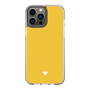 Slim Protection Case［ Original - Favorite Color Heart - Yellow ］