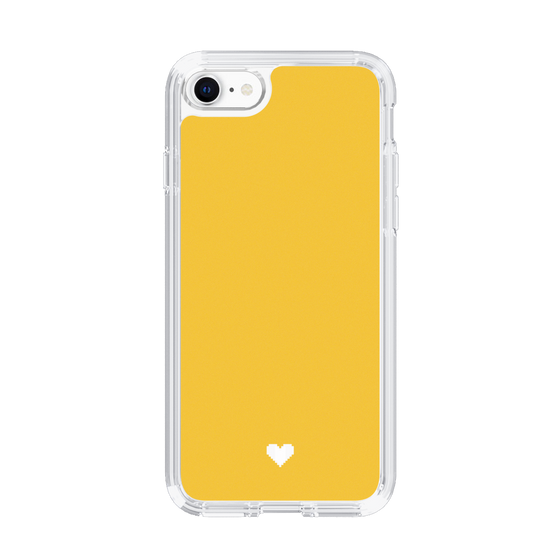 Slim Protection Case［ Original - Favorite Color Heart - Yellow ］
