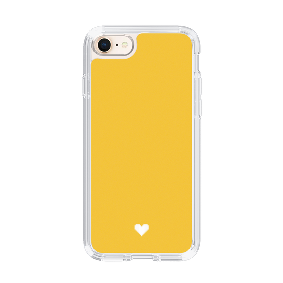 Slim Protection Case［ Original - Favorite Color Heart - Yellow ］
