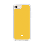 Slim Protection Case［ Original - Favorite Color Heart - Yellow ］