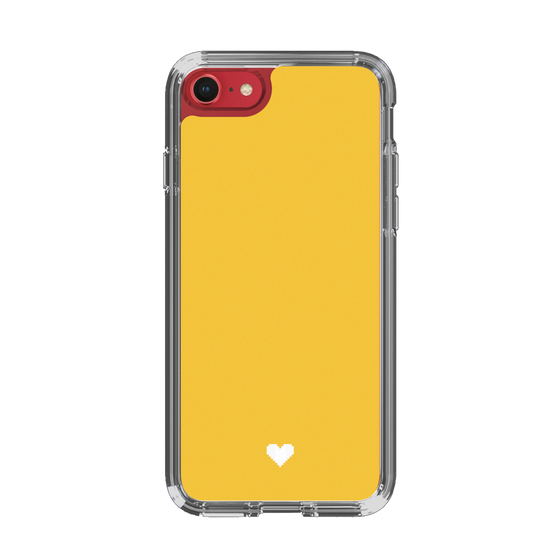 Slim Protection Case［ Original - Favorite Color Heart - Yellow ］