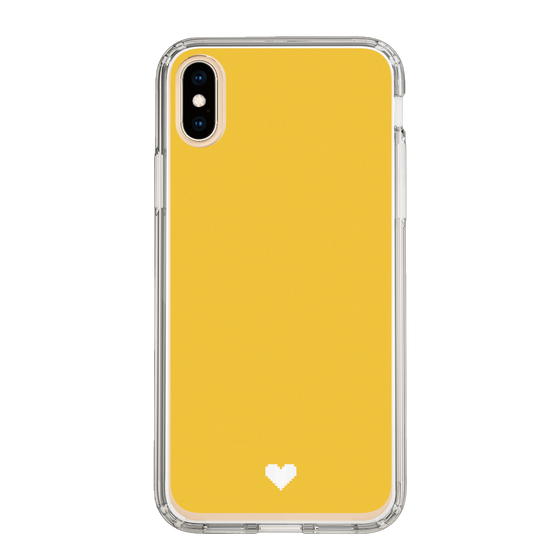 Slim Protection Case［ Original - Favorite Color Heart - Yellow ］