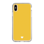 Slim Protection Case［ Original - Favorite Color Heart - Yellow ］