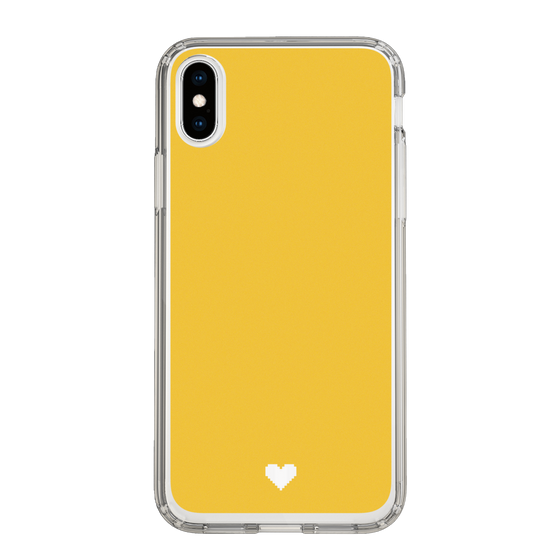 Slim Protection Case［ Original - Favorite Color Heart - Yellow ］