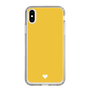 Slim Protection Case［ Original - Favorite Color Heart - Yellow ］
