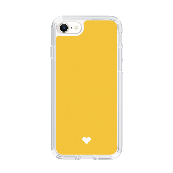 Slim Protection Case［ Original - Favorite Color Heart - Yellow ］
