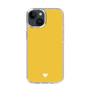 Slim Protection Case［ Original - Favorite Color Heart - Yellow ］