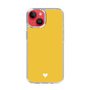 Slim Protection Case［ Original - Favorite Color Heart - Yellow ］