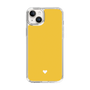 Slim Protection Case［ Original - Favorite Color Heart - Yellow ］